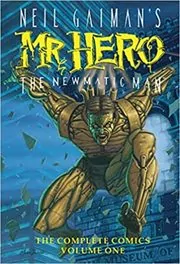Book cover for "Mr. Hero The Newmatic Man"