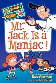 Book cover for "Mr. Jack Is a Maniac!" by Dan Gutman