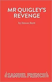 Book cover for "Mr. Quigley's Revenge" by Simon Brett