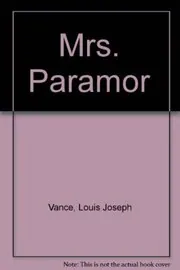Book cover for "Mrs. Paramor" by Louis Joseph Vance