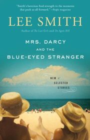 Book cover for "Mrs. Darcy and the Blue-Eyed Stranger" by Lee Smith
