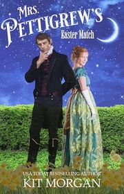 Book cover for "Mrs. Pettigrew's Easter Match" by Kit Morgan