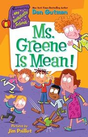 Book cover for "Ms. Greene Is Mean!" by Dan Gutman