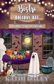 Book cover for "Mummies and Moonshine" by Kathi Daley