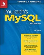 Book cover for "Murach's MySQL" by Joel Murach