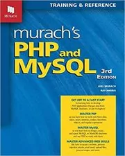 Book cover for "Murach's PHP and MySQL" by Joel Murach