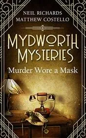 Book cover for "Murder Wore a Mask" by Neil Richards