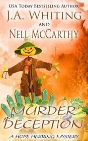 Book cover for "Murder and Deception" by J A Whiting