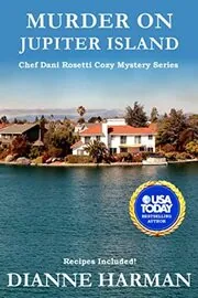 Book cover for "Murder on Jupiter Island" by Dianne Harman