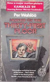 Book cover for "Murder on the Thirty-First Floor" by Per Wahloo