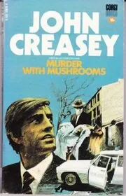 Book cover for "Murder with Mushrooms" by John Creasey