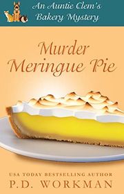 Book cover for "Murder Meringue Pie" by PD Workman