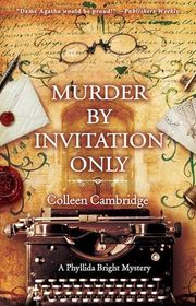 Book cover for "Murder by Invitation Only"