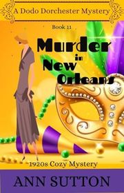Book cover for "Murder in New Orleans" by Ann Sutton