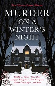 Book cover for "Murder on a Winter's Night"