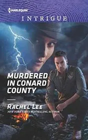 Book cover for "Murdered in Conard County" by Rachel Lee