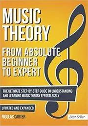 Book cover for "Music Theory" by Nicolas Carter