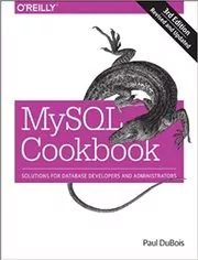Book cover for "MySQL Cookbook" by Paul DuBois