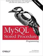 Book cover for "MySQL Stored Procedure Programming" by Guy Harrison