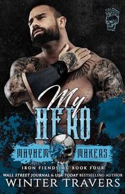 Book cover for "My Hero" by Winter Travers