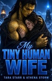 Book cover for "My Tiny Human Wife" by Athena Storm