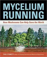 Book cover for "Mycelium Running" by Paul Stamets