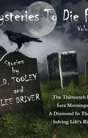 Book cover for "Mysteries to Die For" by SD Tooley