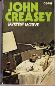 Book cover for "Mystery Motive" by John Creasey