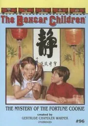 Book cover for "Mystery of the Fortune Cookie" by Gertrude Chandler Warner