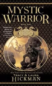 Book cover for "Mystic Warrior" by Tracy Hickman