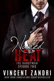 Book cover for "Naked Heat" by Vincent Zandri