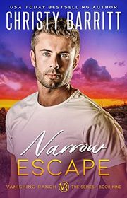 Book cover for "Narrow Escape" by Christy Barritt