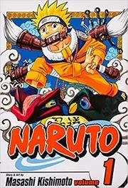 Book cover for "Naruto Uzumaki" by Masashi Kishimoto