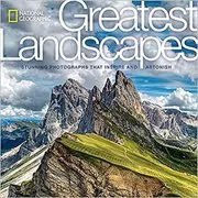 Book cover for "National Geographic Greatest Landscapes" by National Geographic