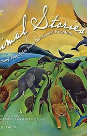 Book cover for "National Geographic Kids Animal Stories" by Jane Yolen