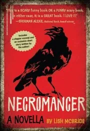 Book cover for "Necromancer" by Lish McBride