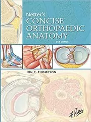 Book cover for "Netter's Concise Orthopaedic Anatomy" by Jon C. Thompson
