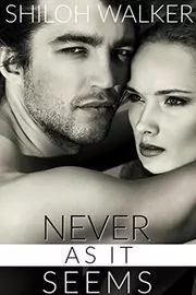 Book cover for "Never As It Seems" by Shiloh Walker