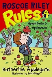 Book cover for "Never Swim in Applesauce" by Katherine KA Applegate