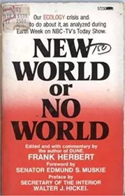 Book cover for "New World Or No World" by Frank Herbert