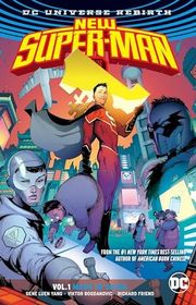 Book cover for "New Super-Man, Vol. 1" by Gene Luen Yang