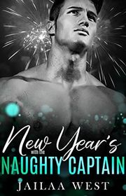 Book cover for "New Year's with the Naughty Captain" by Jailaa West