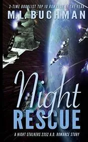 Book cover for "Night Rescue" by ML Buchman