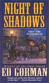 Book cover for "Night of Shadows" by Ed Gorman