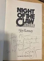 Book cover for "Night of the Claw" by Ramsey Campbell