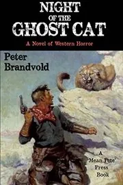 Book cover for "Night of the Ghost Cat" by Peter Brandvold