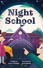 Book cover for "Night School" by Laurie Friedman