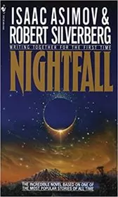 Book cover for "Nightfall" by Isaac Asimov