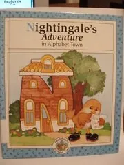 Book cover for "Nightingale's Adventure in Alphabet Town" by Laura Alden