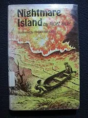 Book cover for "Nightmare Island" by Ron Roy
